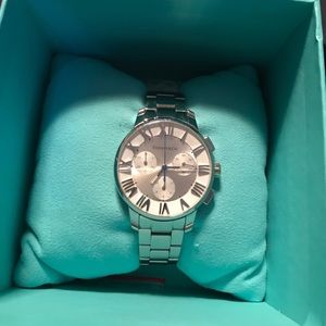 Stainless Steel 36mm Atlas Dome Chrono Quartz